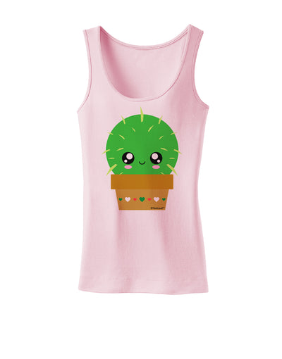 Cute Cactus Design Womens Tank Top by TooLoud-Womens Tank Tops-TooLoud-SoftPink-X-Small-Davson Sales