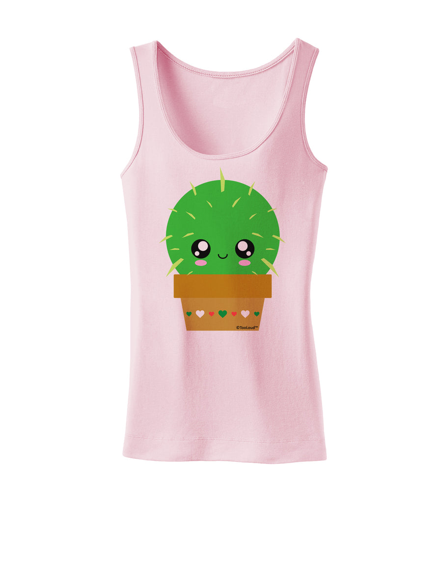 Cute Cactus Design Womens Tank Top by TooLoud-Womens Tank Tops-TooLoud-White-X-Small-Davson Sales