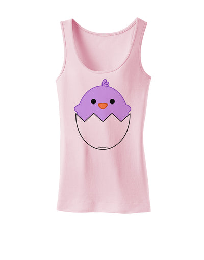 Cute Hatching Chick - Purple Womens Tank Top by TooLoud-Womens Tank Tops-TooLoud-SoftPink-X-Small-Davson Sales