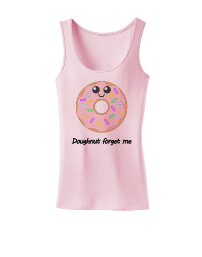 Doughnut - Doughnut Forget Me Womens Tank Top-Womens Tank Tops-TooLoud-SoftPink-X-Small-Davson Sales