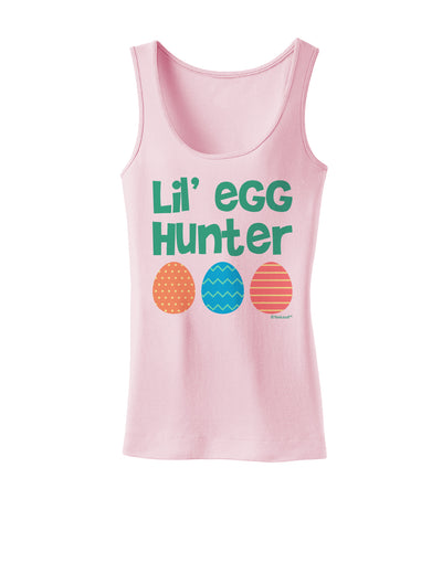 Lil' Egg Hunter - Easter - Green Womens Tank Top by TooLoud-Womens Tank Tops-TooLoud-SoftPink-X-Small-Davson Sales