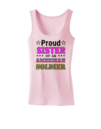 Proud Sister of an American Soldier Womens Tank Top-Womens Tank Tops-TooLoud-SoftPink-X-Small-Davson Sales