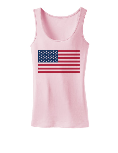 American Flag Womens Tank Top-Womens Tank Tops-TooLoud-SoftPink-X-Small-Davson Sales