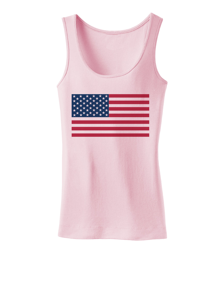 American Flag Womens Tank Top-Womens Tank Tops-TooLoud-White-X-Small-Davson Sales