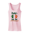 Paddy's Irish Pub Womens Petite Tank Top by TooLoud-Clothing-TooLoud-SoftPink-X-Small-Davson Sales