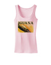 Iguana Watercolor Text Womens Tank Top-Womens Tank Tops-TooLoud-SoftPink-X-Small-Davson Sales