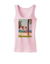 Lifeguard Station Watercolor Womens Tank Top-Womens Tank Tops-TooLoud-SoftPink-X-Small-Davson Sales