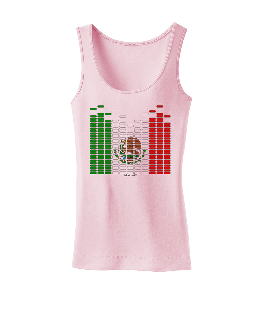 Mexican Flag Levels - Cinco De Mayo Womens Tank Top-Womens Tank Tops-TooLoud-White-X-Small-Davson Sales