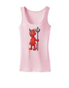 Cute Devil - Halloween Design Womens Tank Top-Womens Tank Tops-TooLoud-SoftPink-X-Small-Davson Sales