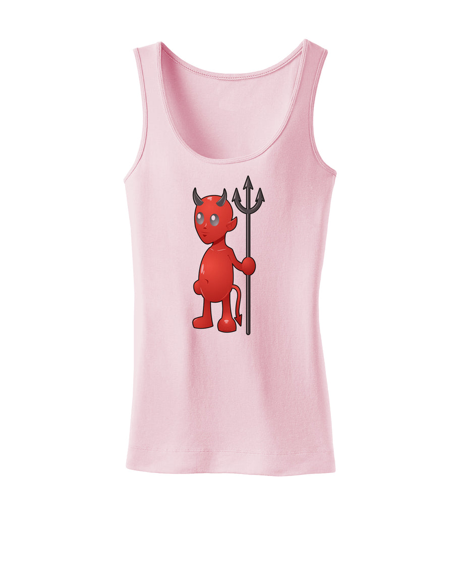 Cute Devil - Halloween Design Womens Tank Top-Womens Tank Tops-TooLoud-White-X-Small-Davson Sales