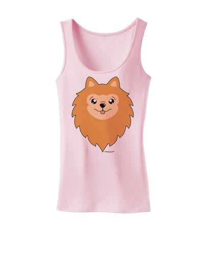 Cute Pomeranian Dog Womens Tank Top by TooLoud-Womens Tank Tops-TooLoud-SoftPink-X-Small-Davson Sales