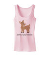 Santa's Little Helper Cute Rudolph - Christmas Womens Tank Top by TooLoud-Womens Tank Tops-TooLoud-SoftPink-X-Small-Davson Sales