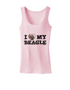 I Heart My Beagle Womens Tank Top by TooLoud-Womens Tank Tops-TooLoud-SoftPink-X-Small-Davson Sales