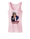 Uncle Sam Freedom Costs a Buck O Five Womens Tank Top-Womens Tank Tops-TooLoud-SoftPink-X-Small-Davson Sales