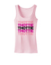 THOTTIE Womens Tank Top-Womens Tank Tops-TooLoud-SoftPink-X-Small-Davson Sales