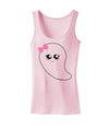 Cute Girl Ghost Halloween Womens Tank Top-Womens Tank Tops-TooLoud-SoftPink-X-Small-Davson Sales