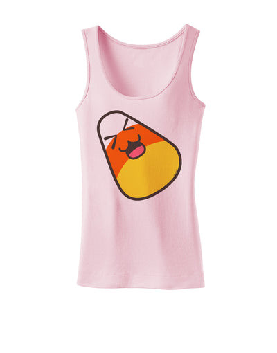Cute Father Candy Corn Family Halloween Womens Tank Top-Womens Tank Tops-TooLoud-SoftPink-X-Small-Davson Sales