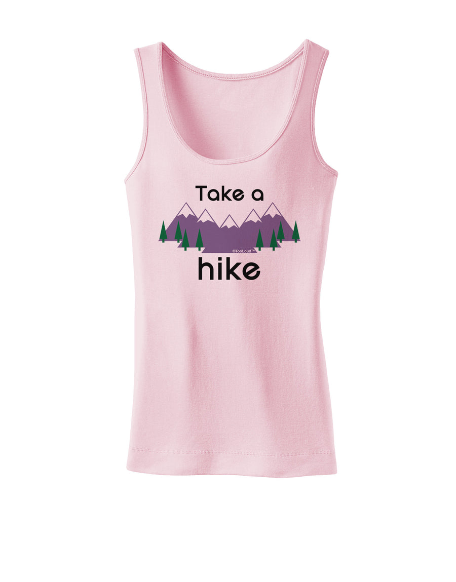 Take a Hike Womens Petite Tank Top-Womens Tank Tops-TooLoud-White-X-Small-Davson Sales