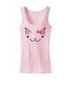 Kyu-T Ears - Kawaia the Cute Girl Critter Womens Tank Top-Womens Tank Tops-TooLoud-SoftPink-X-Small-Davson Sales