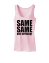 Same Same But Different Womens Tank Top-Womens Tank Tops-TooLoud-SoftPink-X-Small-Davson Sales