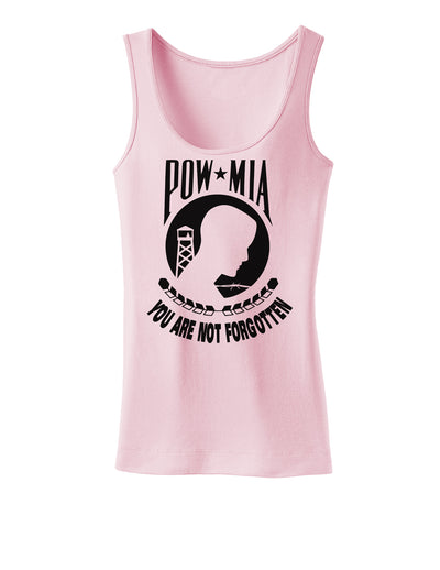 POW MIA Not Forgotten Womens Tank Top-Womens Tank Tops-TooLoud-SoftPink-X-Small-Davson Sales