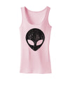 Extraterrestrial Face - Alien Distressed Womens Tank Top by TooLoud-Womens Tank Tops-TooLoud-SoftPink-X-Small-Davson Sales