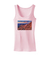 Colorado Mtn Sunset Womens Tank Top-Womens Tank Tops-TooLoud-SoftPink-X-Small-Davson Sales