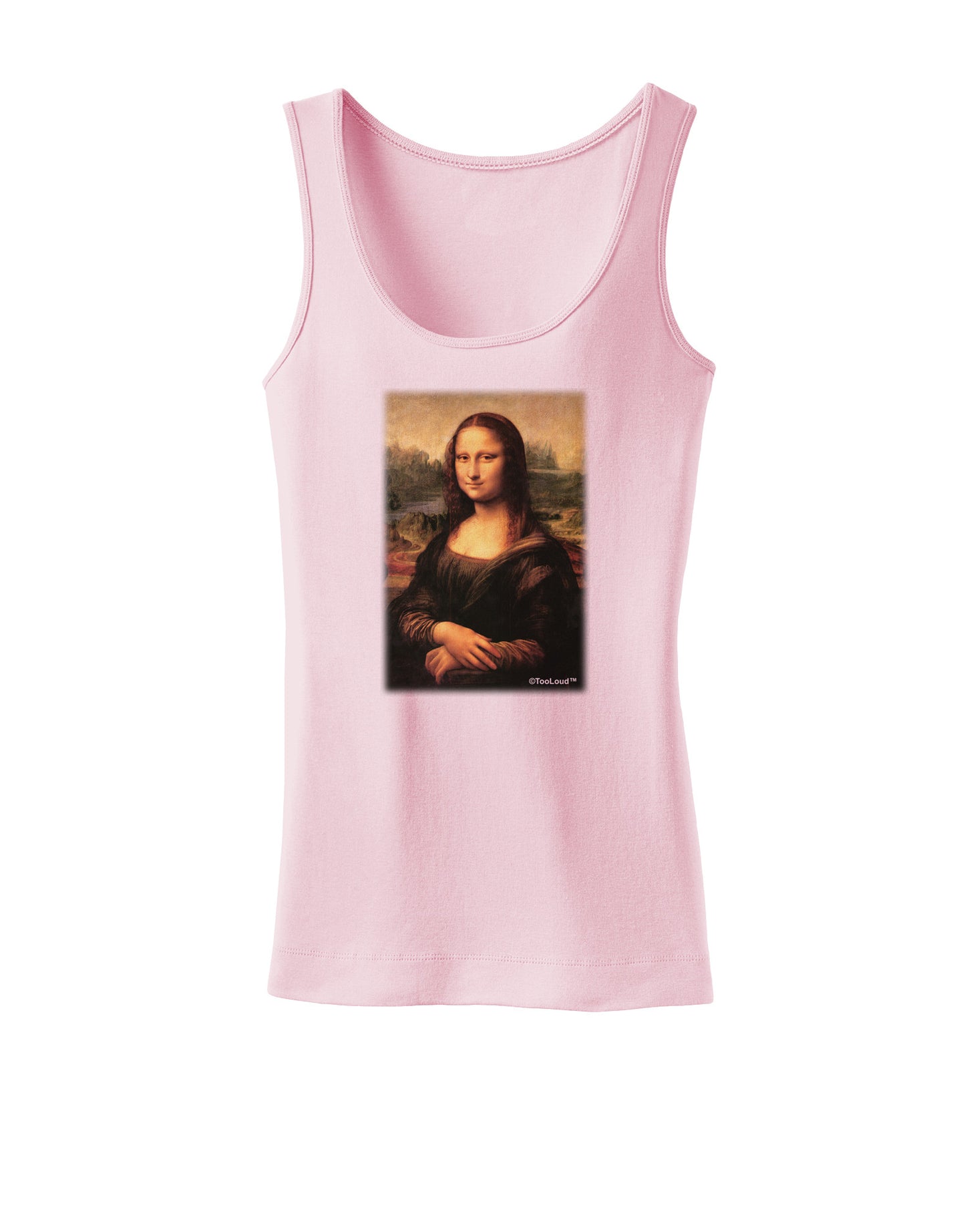 Mona Painting Womens Petite Tank Top-TooLoud-SoftPink-X-Small-Davson Sales