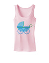 Baby Boy Carriage Womens Tank Top-Womens Tank Tops-TooLoud-SoftPink-X-Small-Davson Sales