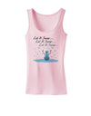 Let It Snow Happy Snowman Womens Tank Top-Womens Tank Tops-TooLoud-SoftPink-X-Small-Davson Sales