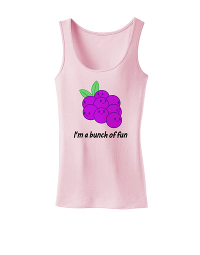 Grapes - I'm a Bunch of Fun Womens Tank Top-Womens Tank Tops-TooLoud-SoftPink-X-Small-Davson Sales