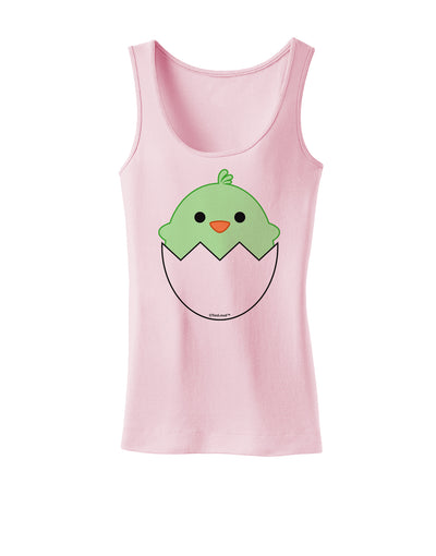 Cute Hatching Chick - Green Womens Tank Top by TooLoud-Womens Tank Tops-TooLoud-SoftPink-X-Small-Davson Sales