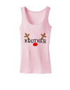 Matching Family Christmas Design - Reindeer - Brother Womens Tank Top by TooLoud-Womens Tank Tops-TooLoud-SoftPink-X-Small-Davson Sales