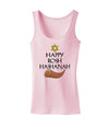 Happy Rosh Hashanah Womens Petite Tank Top-TooLoud-SoftPink-X-Small-Davson Sales