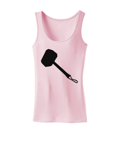 Thors Hammer Nordic Runes Lucky Odin Mjolnir Valhalla Womens Petite Tank Top by TooLoud-TooLoud-SoftPink-X-Small-Davson Sales