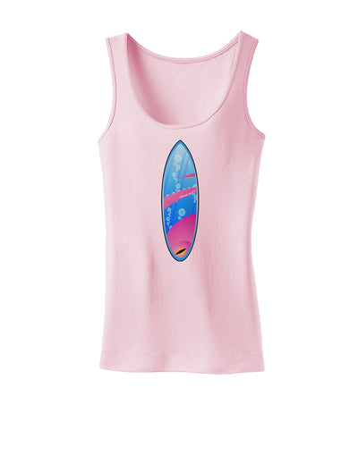 Octopus Surfboard Womens Tank Top by TooLoud-Womens Tank Tops-TooLoud-SoftPink-X-Small-Davson Sales