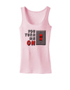 You Turn Me On Switch Womens Petite Tank Top-TooLoud-SoftPink-X-Small-Davson Sales