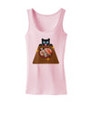 Anime Cat Loves Sushi Womens Petite Tank Top by TooLoud-TooLoud-SoftPink-X-Small-Davson Sales