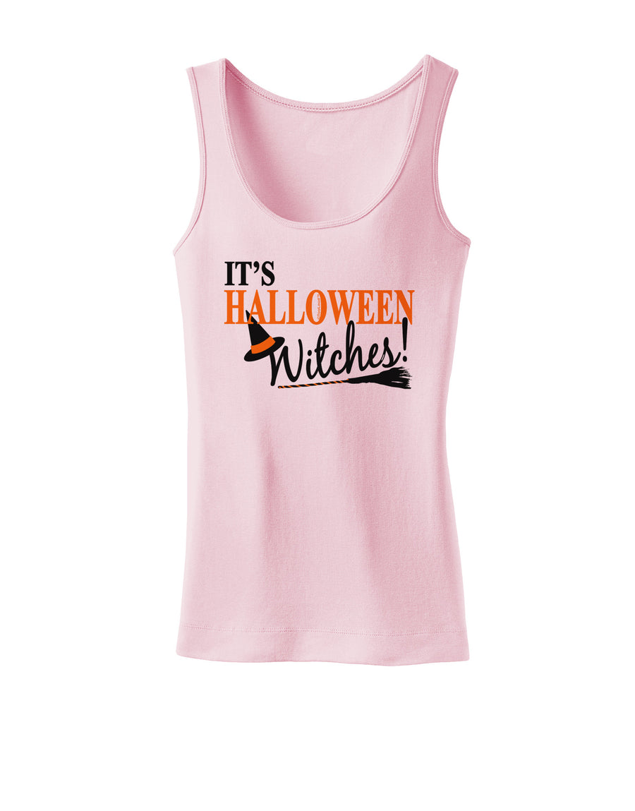 It's Halloween Witches Hat Womens Tank Top-Womens Tank Tops-TooLoud-White-X-Small-Davson Sales