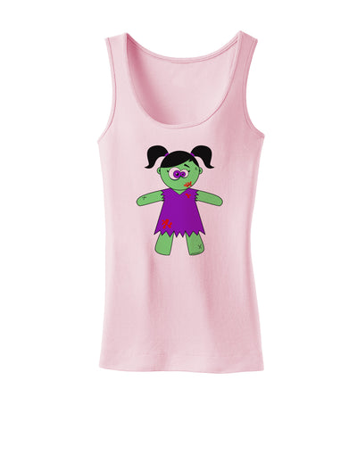 Zombie Girl Halloween Womens Tank Top-Womens Tank Tops-TooLoud-SoftPink-X-Small-Davson Sales