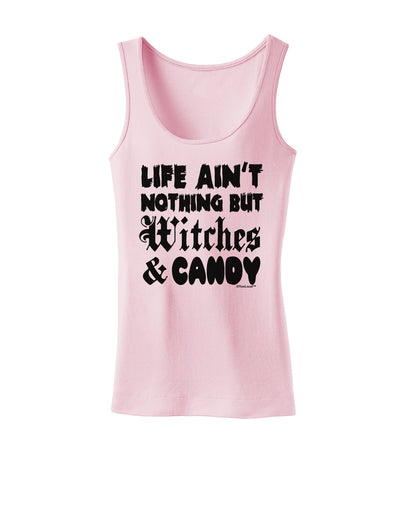 Witches and Candy Womens Tank Top-Womens Tank Tops-TooLoud-SoftPink-X-Small-Davson Sales