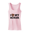 I Heart My Boxer Womens Tank Top by TooLoud-Womens Tank Tops-TooLoud-SoftPink-X-Small-Davson Sales