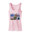 Palm Springs Square Collage Womens Tank Top-Womens Tank Tops-TooLoud-SoftPink-X-Small-Davson Sales