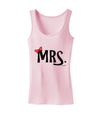 Matching Mr and Mrs Design - Mrs Bow Womens Tank Top by TooLoud-Womens Tank Tops-TooLoud-SoftPink-X-Small-Davson Sales