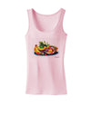 Watercolor Fruit Bowl 3 Womens Tank Top-Womens Tank Tops-TooLoud-SoftPink-X-Small-Davson Sales