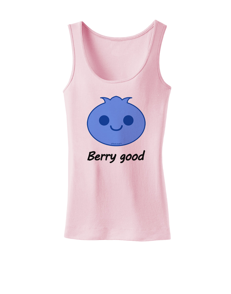 Blueberry - Berry Good Womens Tank Top-Womens Tank Tops-TooLoud-White-X-Small-Davson Sales