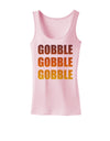 Gobble Gobble Gobble - Thanksgiving Womens Tank Top-Womens Tank Tops-TooLoud-SoftPink-X-Small-Davson Sales