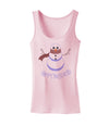 Snowman - Happy Holidays Womens Tank Top-Womens Tank Tops-TooLoud-SoftPink-X-Small-Davson Sales