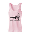 Bay Bridge Cutout Design - San Francisco Womens Tank Top by TooLoud-Womens Tank Tops-TooLoud-SoftPink-X-Small-Davson Sales