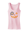 Monocle Jack-o-Lantern Color Womens Tank Top-Womens Tank Tops-TooLoud-SoftPink-X-Small-Davson Sales